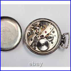 Elgin Shockmaster Pocket Watch Star Watch Case 5916 17j 1 1/4 Tall
