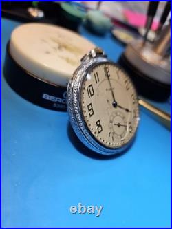 Elgin Size 12 Pocket Watch 15j Serviced With Hand Cleaned Case