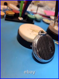 Elgin Size 12 Pocket Watch 15j Serviced With Hand Cleaned Case