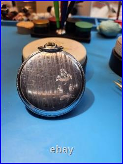 Elgin Size 12 Pocket Watch 15j Serviced With Hand Cleaned Case