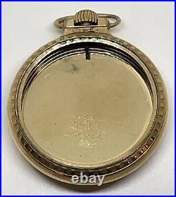 Elgin Star Pocket Watch Case / 12k Gold Filled