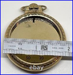 Elgin Star Pocket Watch Case / 12k Gold Filled