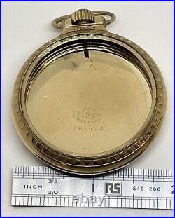 Elgin Star Pocket Watch Case / 12k Gold Filled