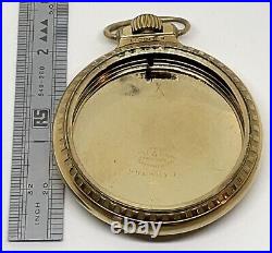 Elgin Star Pocket Watch Case / 12k Gold Filled