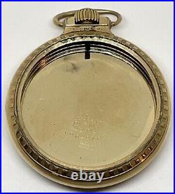 Elgin Star Pocket Watch Case / 12k Gold Filled