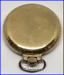 Elgin Star Pocket Watch Case / 12k Gold Filled