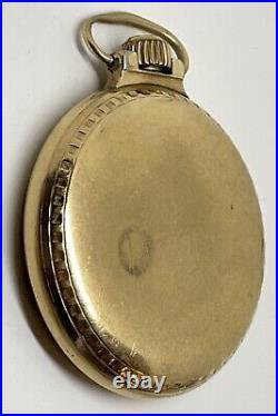 Elgin Star Pocket Watch Case / 12k Gold Filled