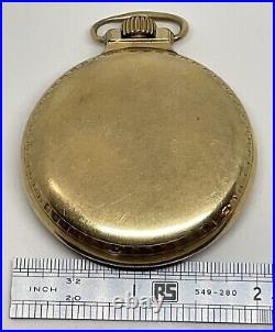 Elgin Star Pocket Watch Case / 12k Gold Filled