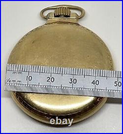 Elgin Star Pocket Watch Case / 12k Gold Filled