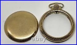 Elgin Star Pocket Watch Case / 12k Gold Filled