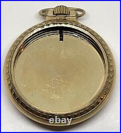 Elgin Star Pocket Watch Case / 12k Gold Filled