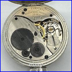 Elgin Timer Bureau of Ordnance Case Engraved Pocket Watch