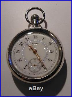 Elgin fancy dial and hands 15 jewels (1904) century Case restored very nice