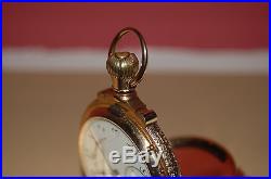 Elgin national watch company pocket watch 14k Dueber watch outer casing company
