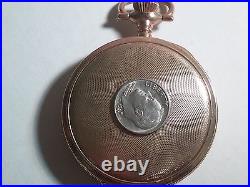 Elgin pocket watch working, beautiful, GF, Hunting Case, 15 jewel