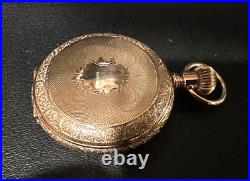 Elgin s16 Gold filled Hunter case Pocket Watch, circa 1918, 53mm, exl. Condition