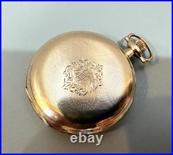 Elgin size 16 gold filled Hunter case pocket Watch, circa 1922