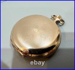 Elgin size 16 gold filled Hunter case pocket Watch, circa 1922