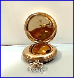 Elgin size 16 gold filled Hunter case pocket Watch, circa 1922
