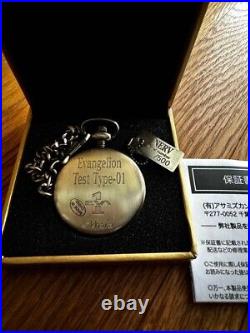 Evangelion Test Type-01 Pocket Watch with Case Limited to 500 Pieces Alloy 4.8cm