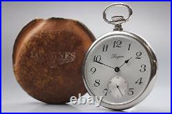 Exc+5 with Case Longines Pocket Watch Small Second Manual Hand Winding from JP