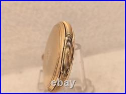 Excellent Waltham Gold Pocket Watch Ornate Case GF 17jewels Running made in 1909