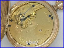 Exquisite 1888 Antique 16s Elgin Drum Case Open Face Grade 104 Watch, Serviced