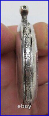 Extra Rare Masonic. 900 Privilege Pocket Watch Silver Case, Only Case, Good Cond