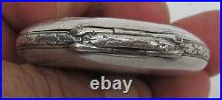 Extra Rare Masonic. 900 Privilege Pocket Watch Silver Case, Only Case, Good Cond