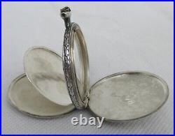 Extra Rare Masonic. 900 Privilege Pocket Watch Silver Case, Only Case, Good Cond