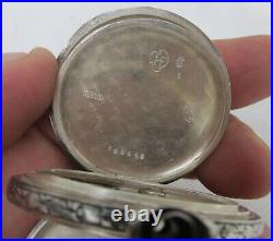 Extra Rare Masonic. 900 Privilege Pocket Watch Silver Case, Only Case, Good Cond
