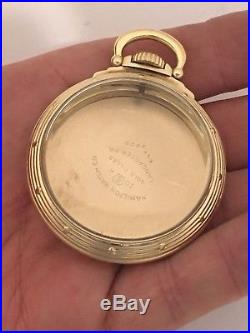 Extremely Nice Hamilton 16 Size Railroad Watch Case For 992b, 950b