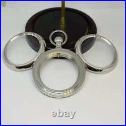 FINALLY Stainless Steel Size 18S Railroad Display Pocket Watch Lever Set Case