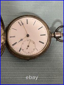 F. G. Mathew & Co. Locle Swiss Pocket Watch