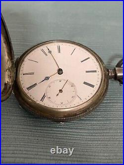 F. G. Mathew & Co. Locle Swiss Pocket Watch