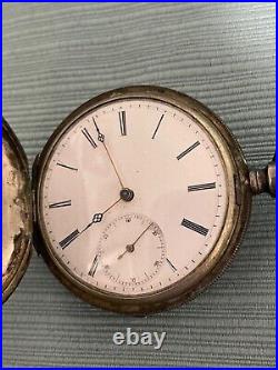 F. G. Mathew & Co. Locle Swiss Pocket Watch