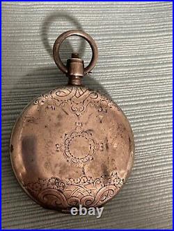 F. G. Mathew & Co. Locle Swiss Pocket Watch