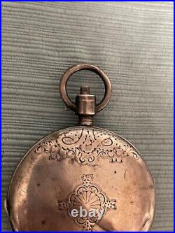 F. G. Mathew & Co. Locle Swiss Pocket Watch