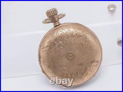 F M Warranted Aluminium 20 Ligne Double Hunter Key Wind Pocket Watch Case 57mm