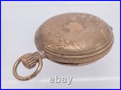 F M Warranted Aluminium 20 Ligne Double Hunter Key Wind Pocket Watch Case 57mm