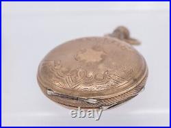 F M Warranted Aluminium 20 Ligne Double Hunter Key Wind Pocket Watch Case 57mm