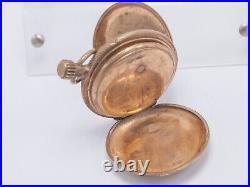 F M Warranted Aluminium 20 Ligne Double Hunter Key Wind Pocket Watch Case 57mm