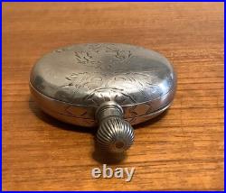 Fahys Coin Silver Engraved Pocket Watch Case 16s Full Hunter Key Wind Cuvette