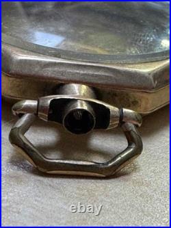 Fahys Montauk Gold Filled Pocket Watch Case Only 23g Octagon Fancy Shaped Case