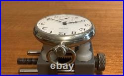 Fama Swiss 15j Swiss Pocket Watch Open Face Arabic Numerals 48mm Dia