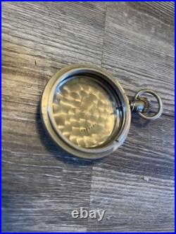 Fayhs Coin Silver Pocket Watch Hunter Case