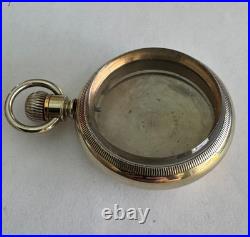 Fine Vintage 18 Size Illinois Swingout Pocket Watch Case Lever & Pendant Set