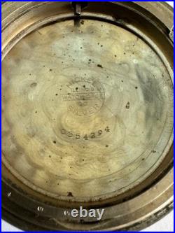 Fine Vintage 18 Size Illinois Swingout Pocket Watch Case Lever & Pendant Set