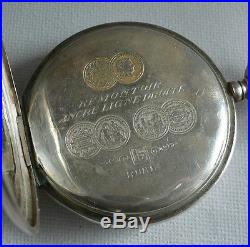 GERMAN Elite WW2 Division Großdeutschland Pz. Division Silver case Pocket Watch