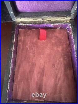 GINEVRA Box Pocket Watch Swiss Box Case Antique Time Machine 1900